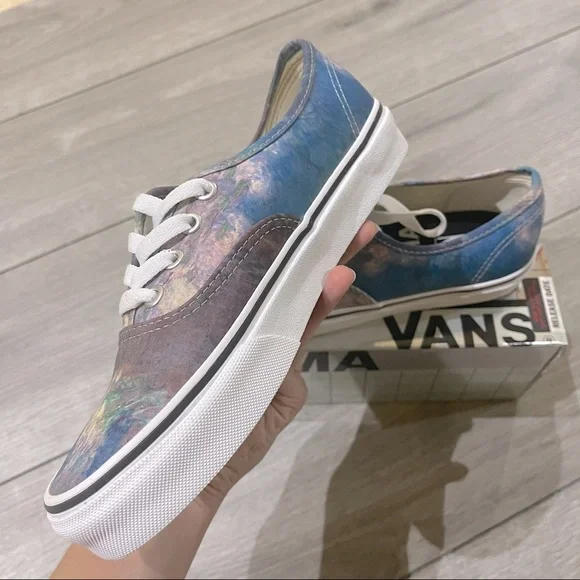 Vans Moma x Authentic Claude Monet Water Lilies - Picture 4 of 7
